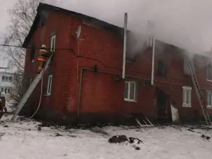 Пожар в Дальнеконстантиновском муниципальном округе Нижегородской области